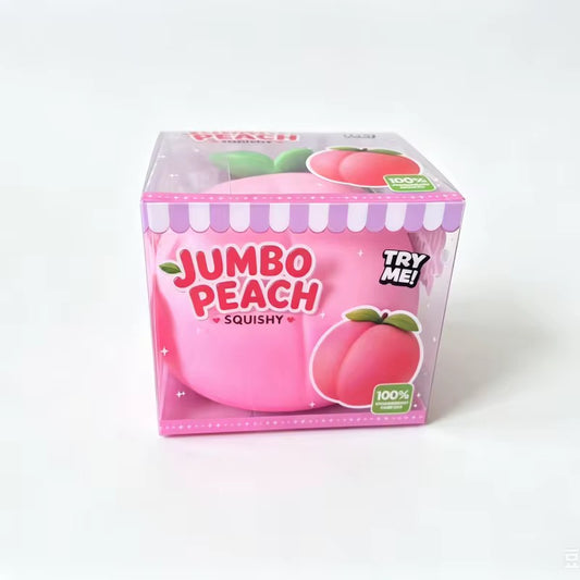 Jumbo Squishy Pink Peach || سكوشي جامبو خوخ وردي