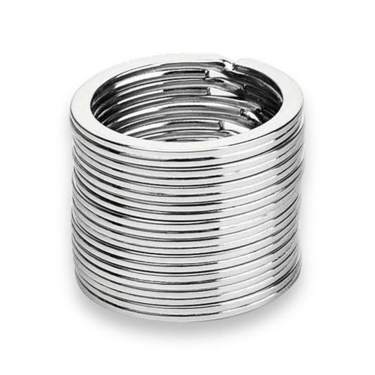 Key Ring Steel 10 Pcs || حلقات حديد دوائر