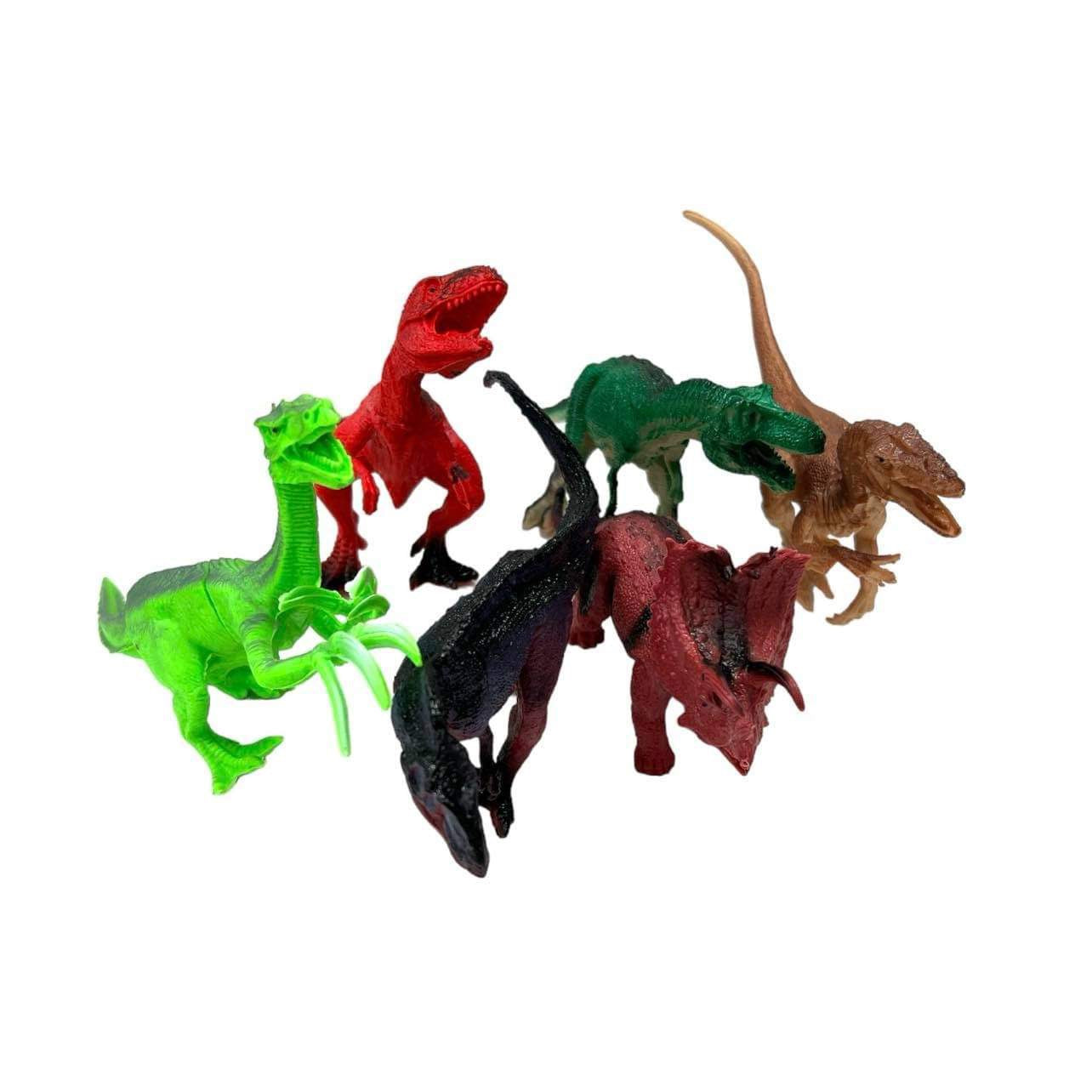 شخصيات لعبة الديناصورات