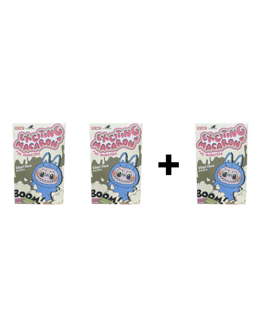 Labubu Mystery Box Exiting Macaroon Buy 2 Get 1 Free || لعبة لابوبو بوكس من بوبمارت اشتر ٢ والثالث مجاناً