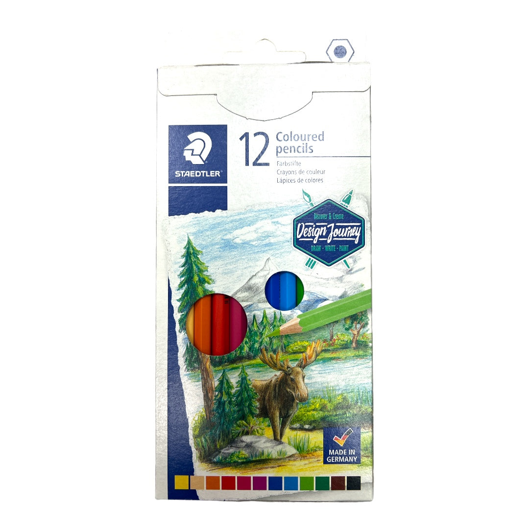 Staedtler 12 Colored Pencils || الوان خشبية ستدلر ١٢ لون