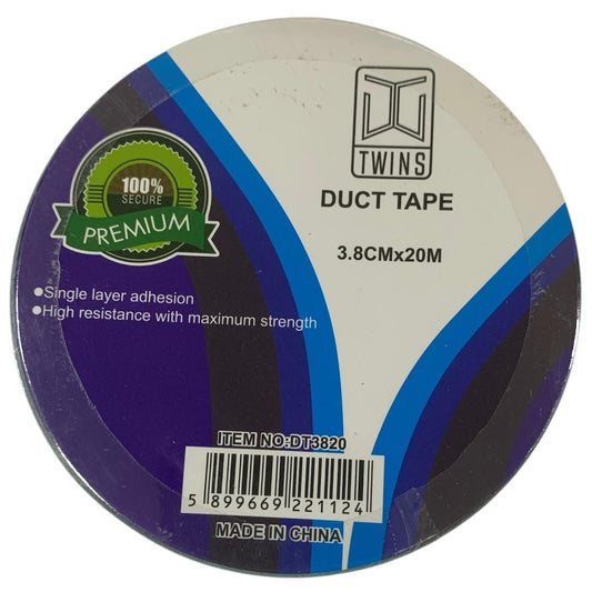 A&T Twins Duct Tape 3.8 cm x 20 M Medium Size Green Color || تيب قماش توينز اي اند تي لون اخضر حجم وسط ٣.٨ سم * ٢٠ متر