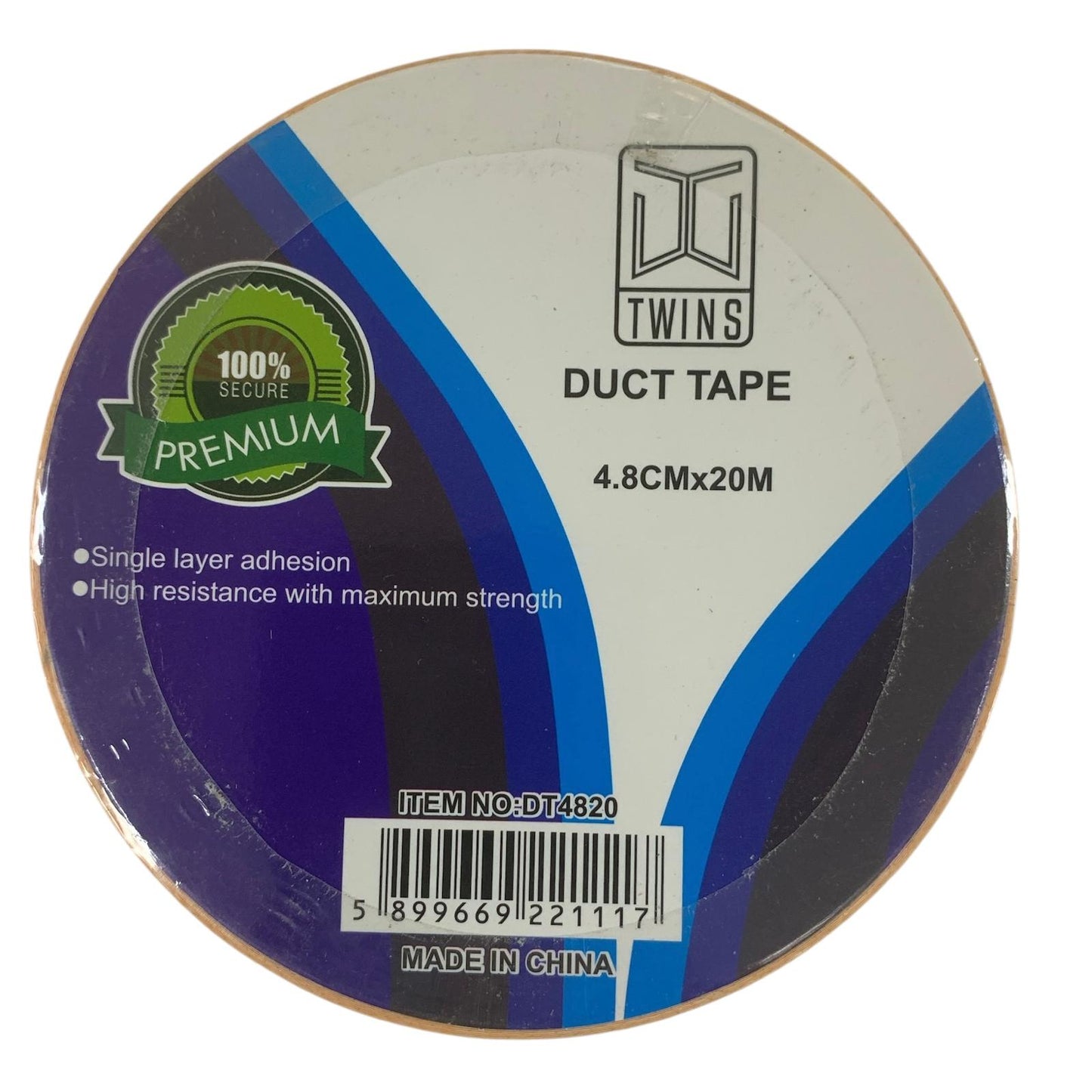 A&T Twins Duct Tape 4.8 cm x 20 M Large Size Yellow Color || تيب قماش توينز اي اند تي لون اصفر حجم كبير ٤.٨ سم * ٢٠ متر