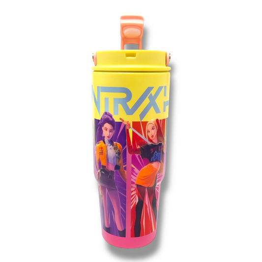 Kpop Demon Hunter Steel Water Bottle 934 ml #5 || مطارة ماء كي بوب ديمون هنتر لحفظ البرودة و الحرارة 934 مل #٥