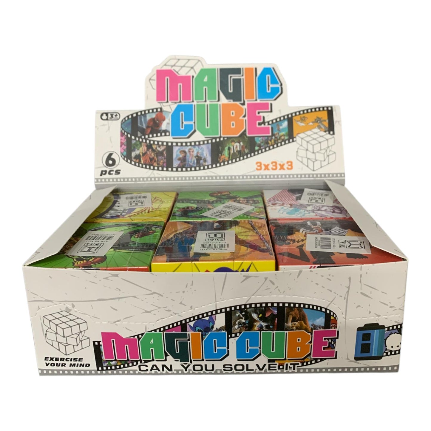 Spiderman Rubiks Cube Assorted Models || مكعب روبيكس اشكال متنوعة سبايدر مان