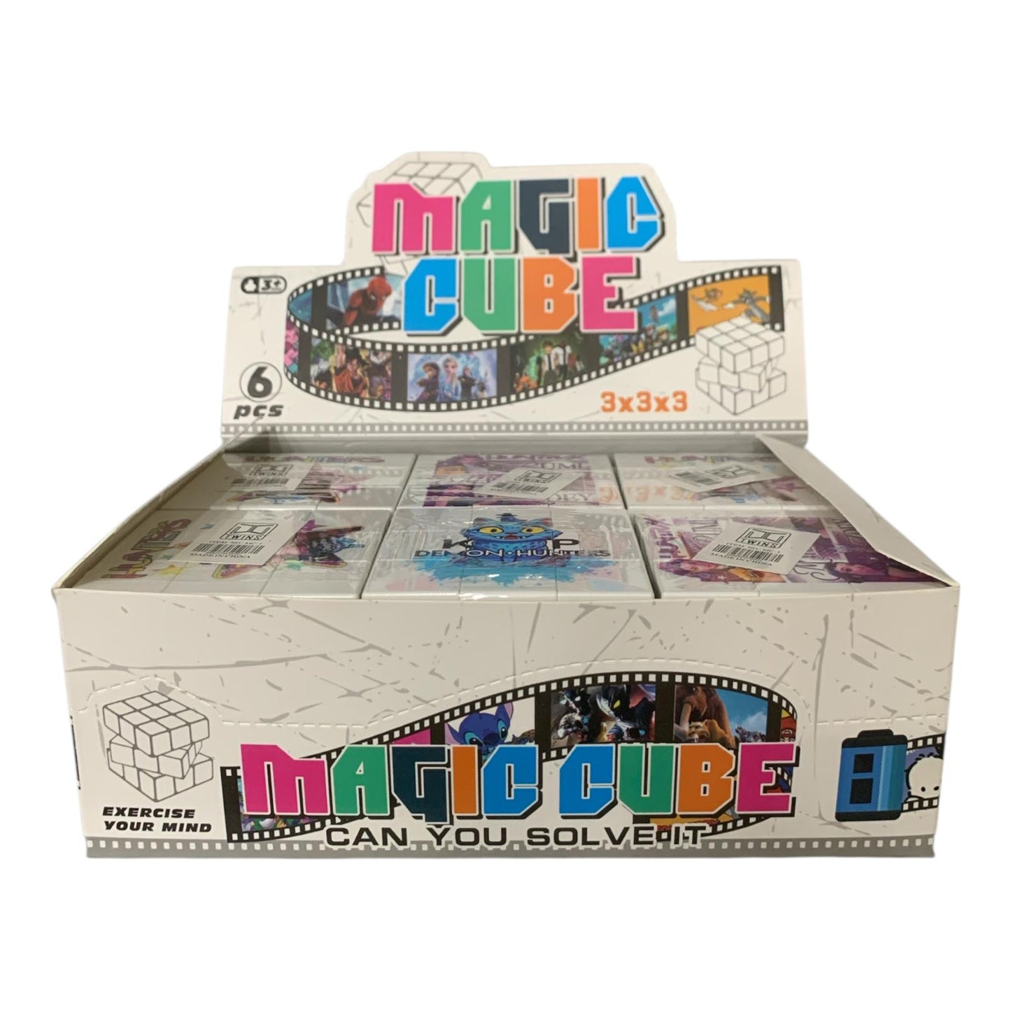 Kpop Demon Hunters Rubiks Cube Assorted Models || مكعب روبيكس اشكال متنوعة ماين كي بوب ديمون هنتر