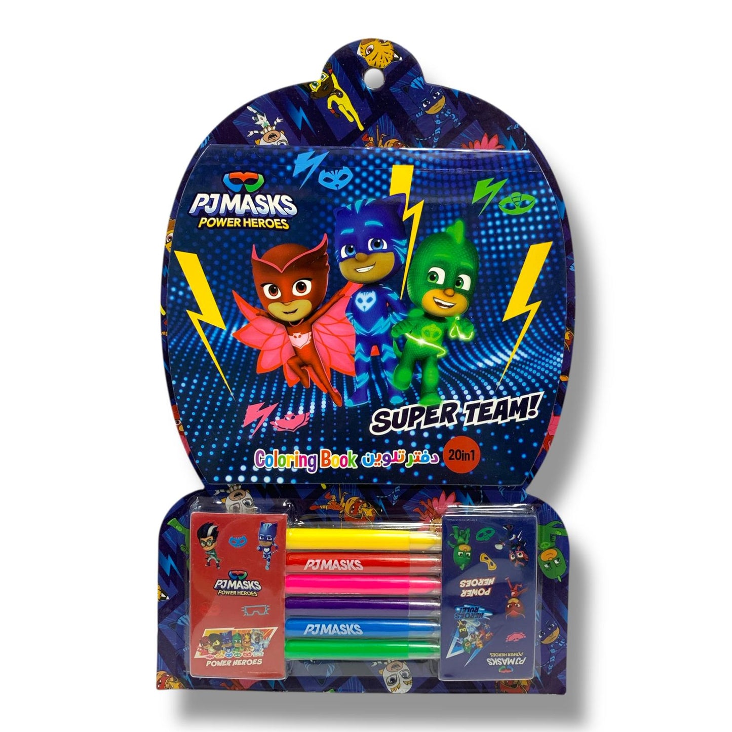 Pj Masks Coloring Book 20 in 1 || دفتر تلوين ٢٠ في ١ بي جي ماسكس
