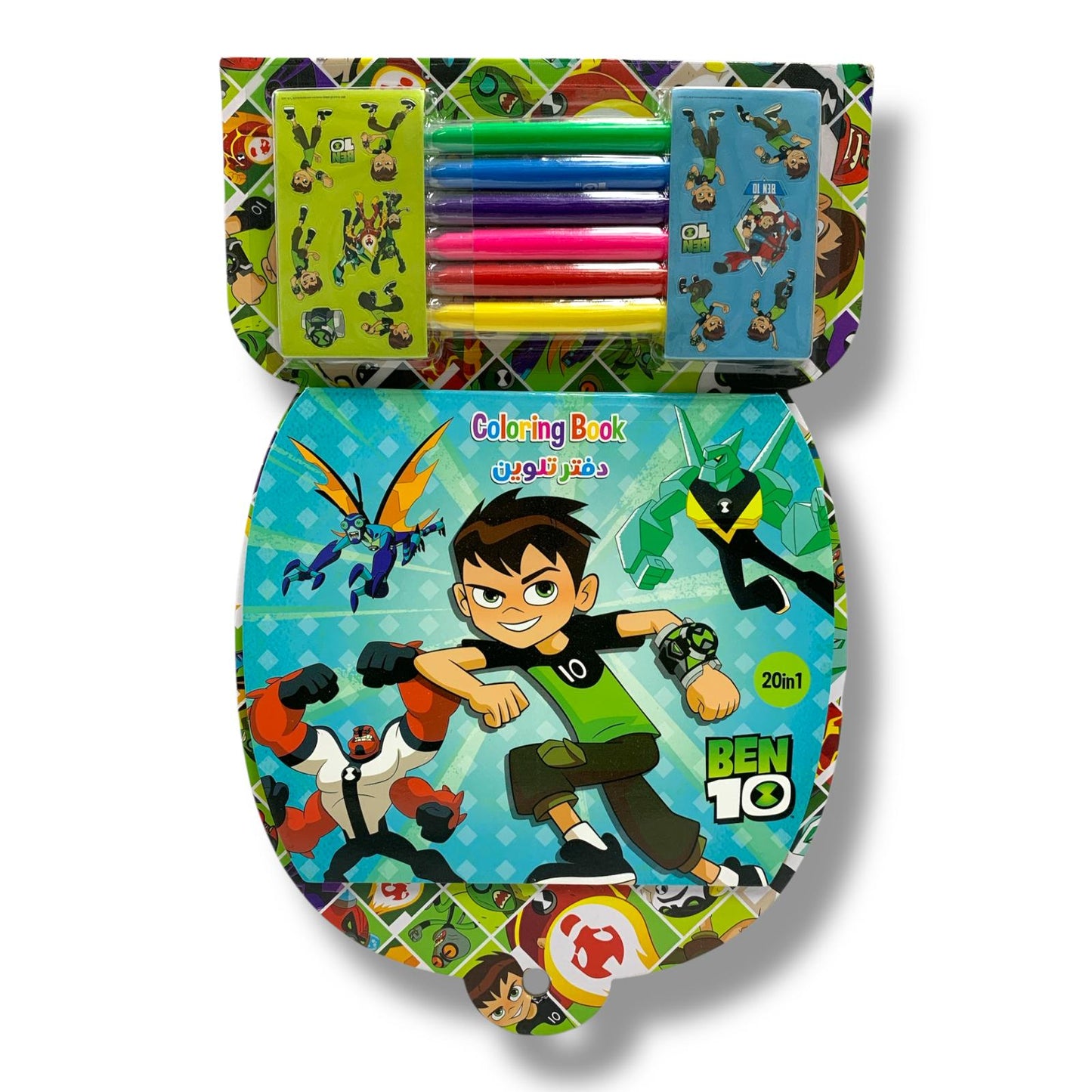 Ben 10 Coloring Book 20 in 1 || دفتر تلوين ٢٠ في ١ بن تن