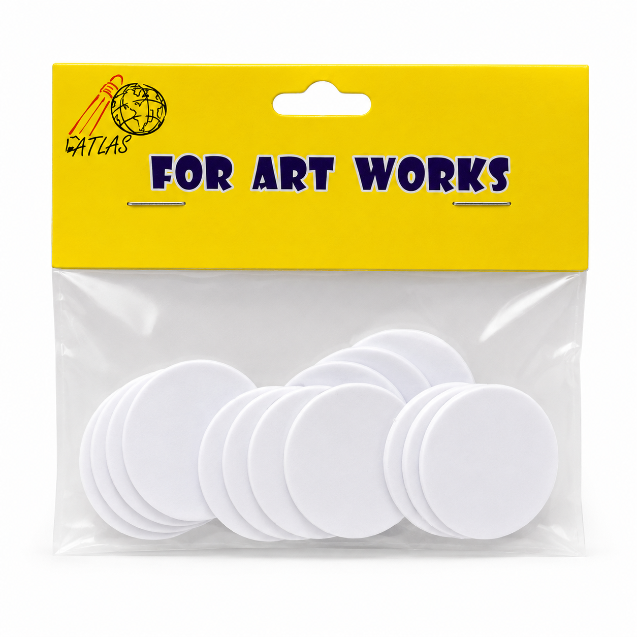 A&T DIY Plastic Disks || اقراص بلاستيكية اشغال يدوية ملونة