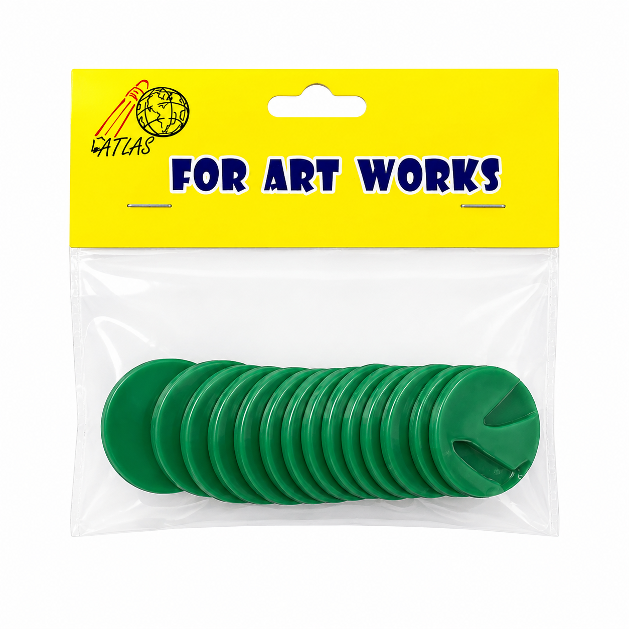 A&T DIY Plastic Disks || اقراص بلاستيكية اشغال يدوية ملونة