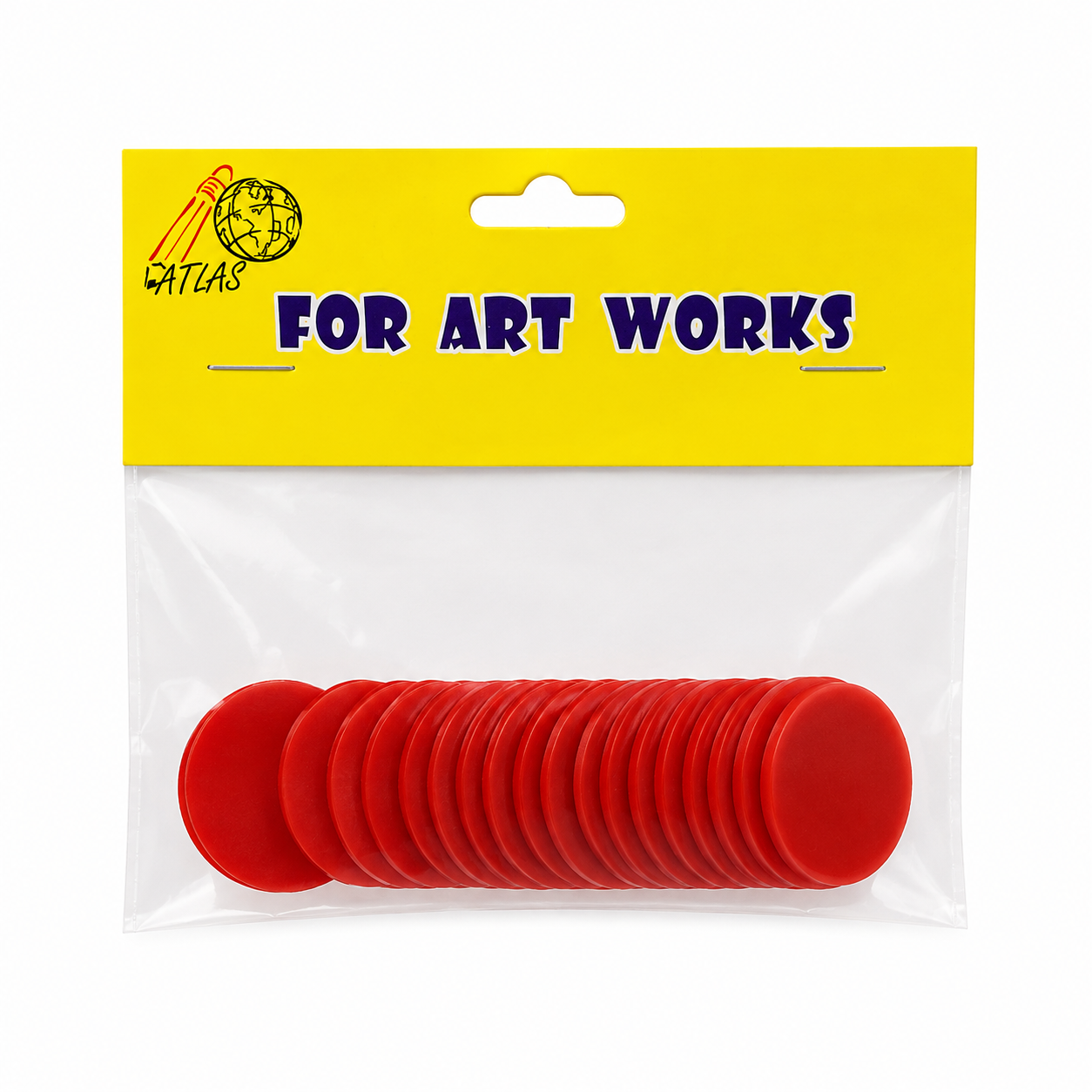 A&T DIY Plastic Disks || اقراص بلاستيكية اشغال يدوية ملونة