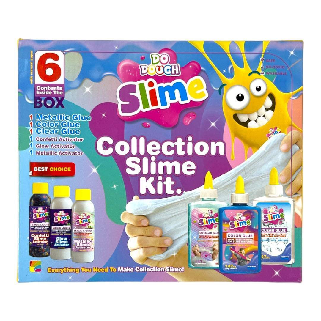 Do Dough Collection Slime Kit 4 Pcs || مجموعة سلايم كوليكشن ٤ قطع دو دوه