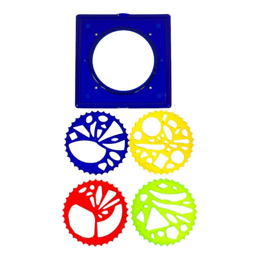 Spiral Ruler Toy 5 pcs || مسطرة فنية حلزونية للاطفال