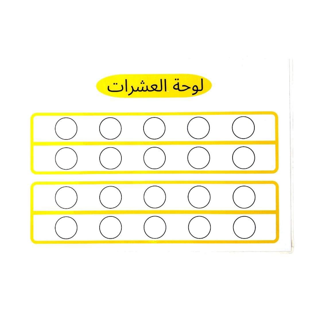 Tens Math Board || لوحة العشرات رياضيات