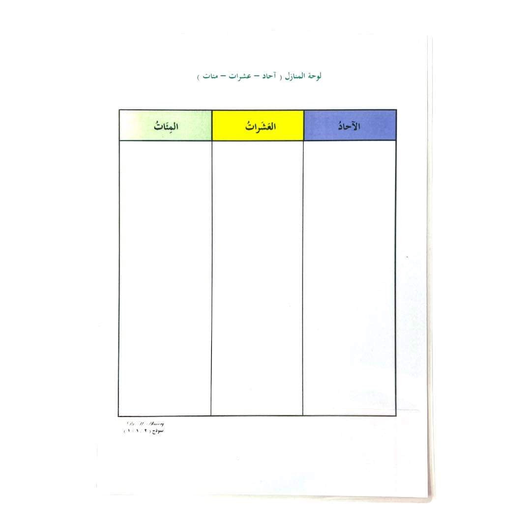 Unites Tens and Hundreds Math Board || لوحة المئة والعشرات والآحاد