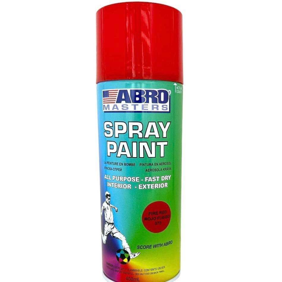 Abro Spray Paint Fire Red || دهان صبغ رش سبراي ابرو⁩ احمر ناري