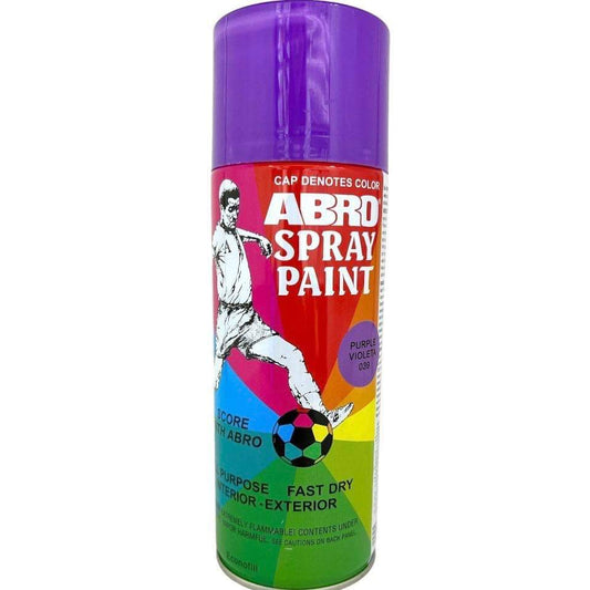 Abro Spray Paint Brilliant Yellow || دهان صبغ رش سبراي ابرو⁩ اصفر لامع