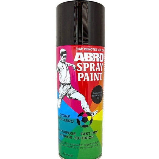 Abro Spray Paint Dark Brown || دهان صبغ رش سبراي ابرو⁩ لون بني محروق