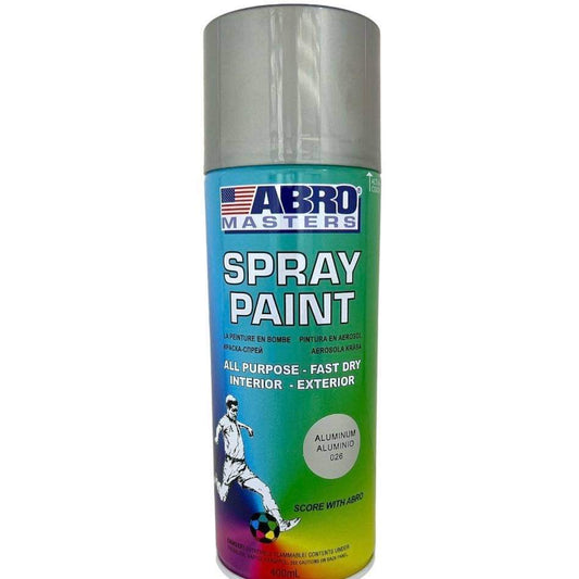 Abro Spray Paint Aluminum || دهان صبغ رش سبراي ابرو⁩ المنيوم