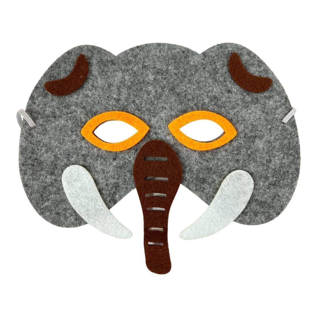 Elephant Mask Felt || قناع جوخ شكل فيل