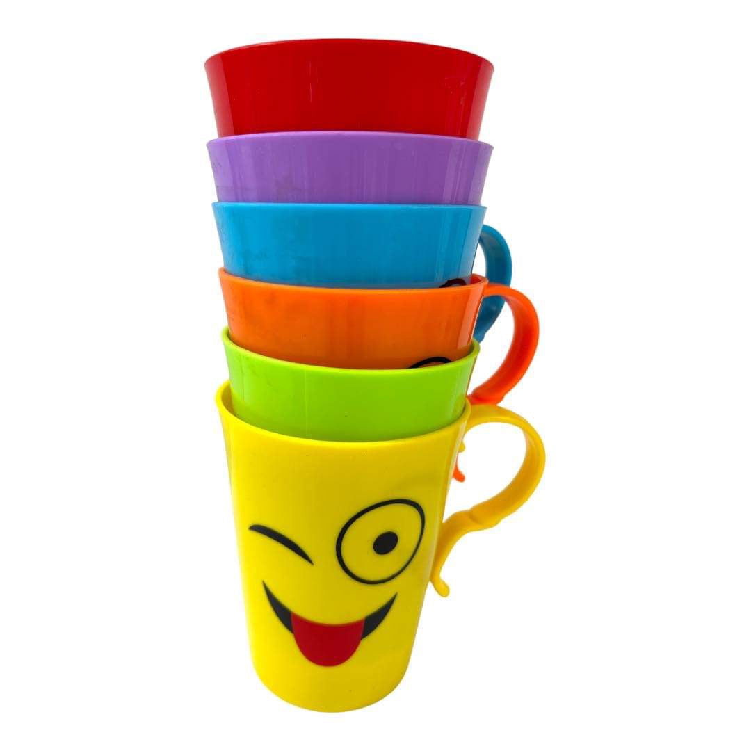 Colored Smiley Cup Toy || لعبة الاكواب سمايلي ملونة