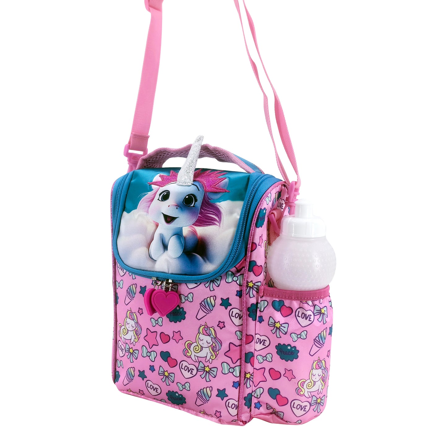 Baby Unicorn Sling Lunch Bag || جنطة اكل كتف بيبي يونيكورن