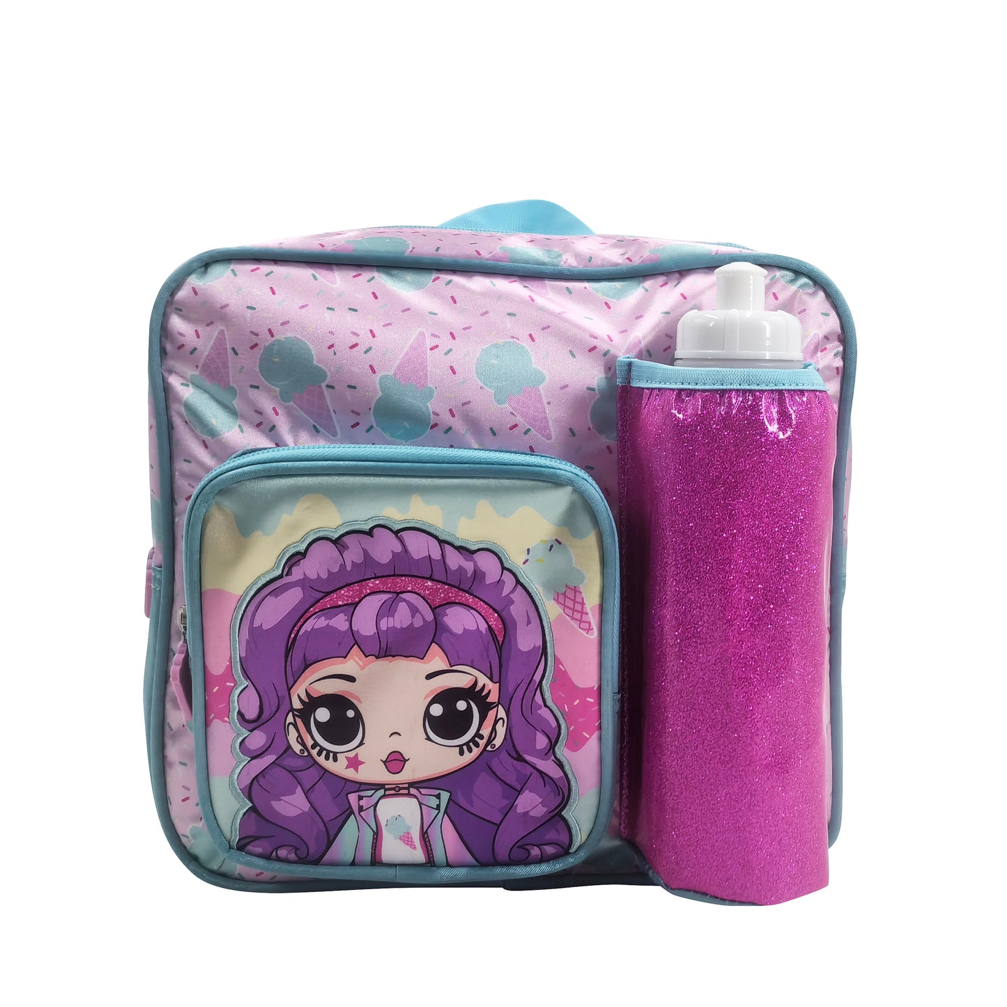 Purple Princess Lunch Bag || جنطة اكل ظهر الاميرة البنفسجية