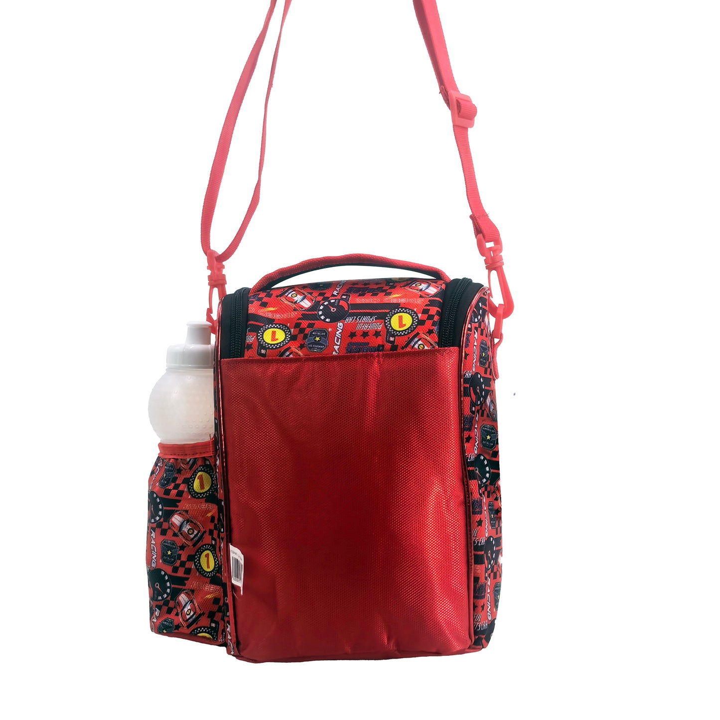 Race Car Sling Lunch Bag || جنطة اكل كتف سيارة السباق