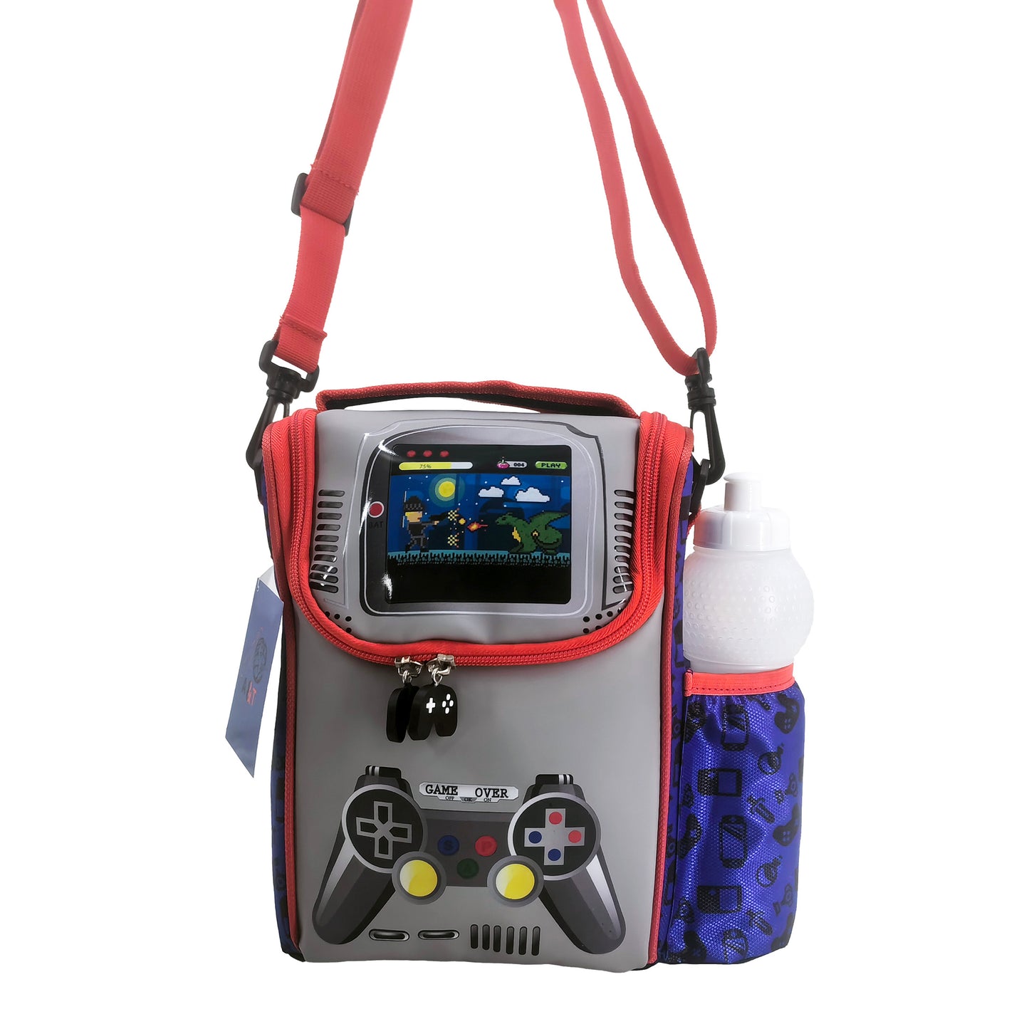 Joystick Sling Lunch Bag || جنطة اكل كتف سيارة جوي ستيك