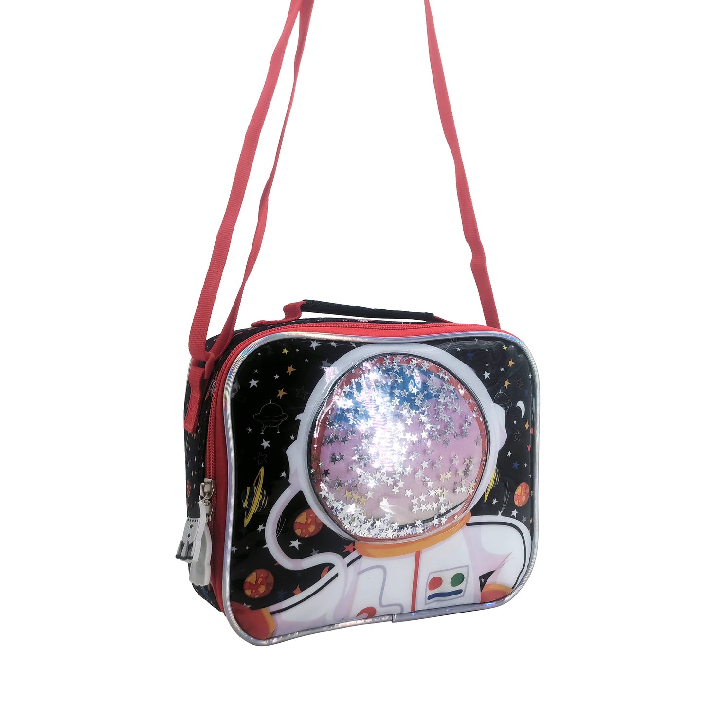 Space Bag Back to School Trolley Backpack Set 3 Pcs 16 Inch || مجموعة جنطة ترولي 3 قطع الفضاء حجم كبير 16 انش