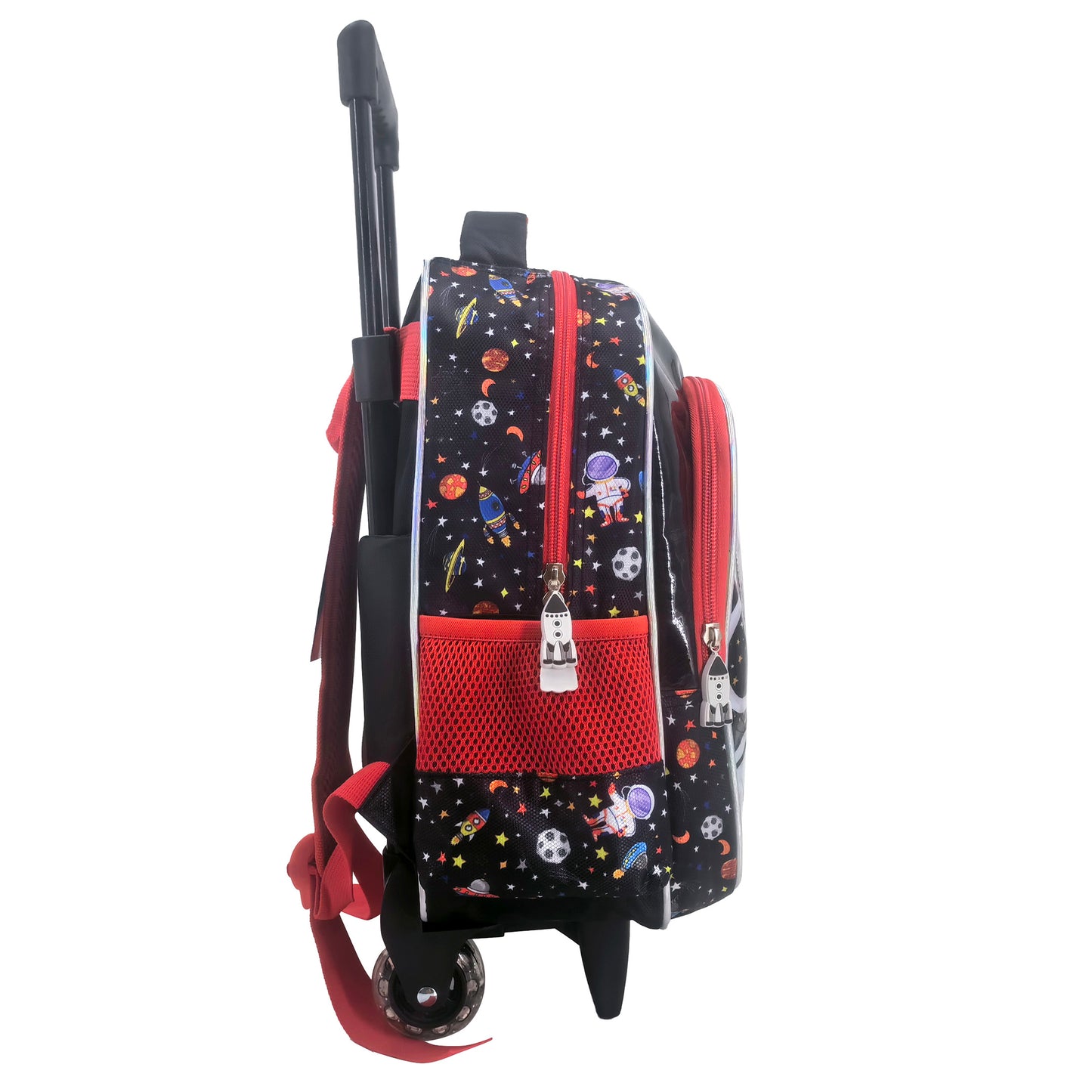 Space Bag Back to School Trolley Backpack Set 2 Pcs 13 Inch || مجموعة جنطة ترولي الفضاء 2 قطع حجم كبير 13 انش