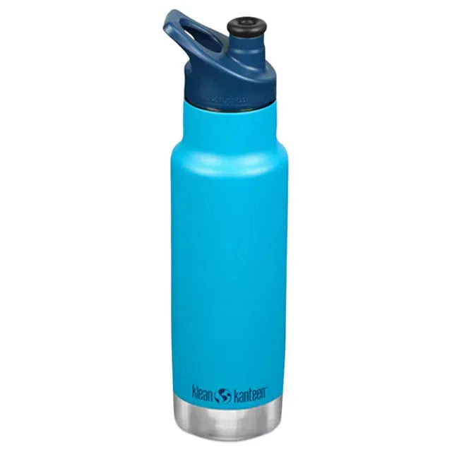 Klean Kanteen Insulated Kid Classic Narrow Bottle With Sport Cap Ocean 355m || مطارة ماء كلين كانتيين للاطفال حجم 355 مل لون البحر