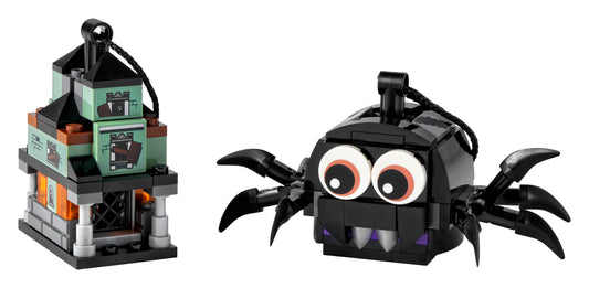LEGO Spider & Haunted House Pack 40493 || ليغو مجموعة العنكبوت والبيت المسكون 40493