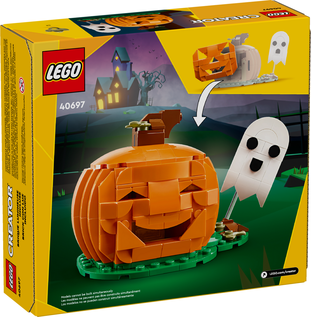 LEGO Halloween Pumpkin 40697 || ليغو يقطينة الهالوين 40697