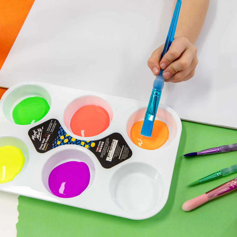 Mont Marte Kids Brush Set 4pc || فرش رسم مونت مارت 4 حبة للاطفال