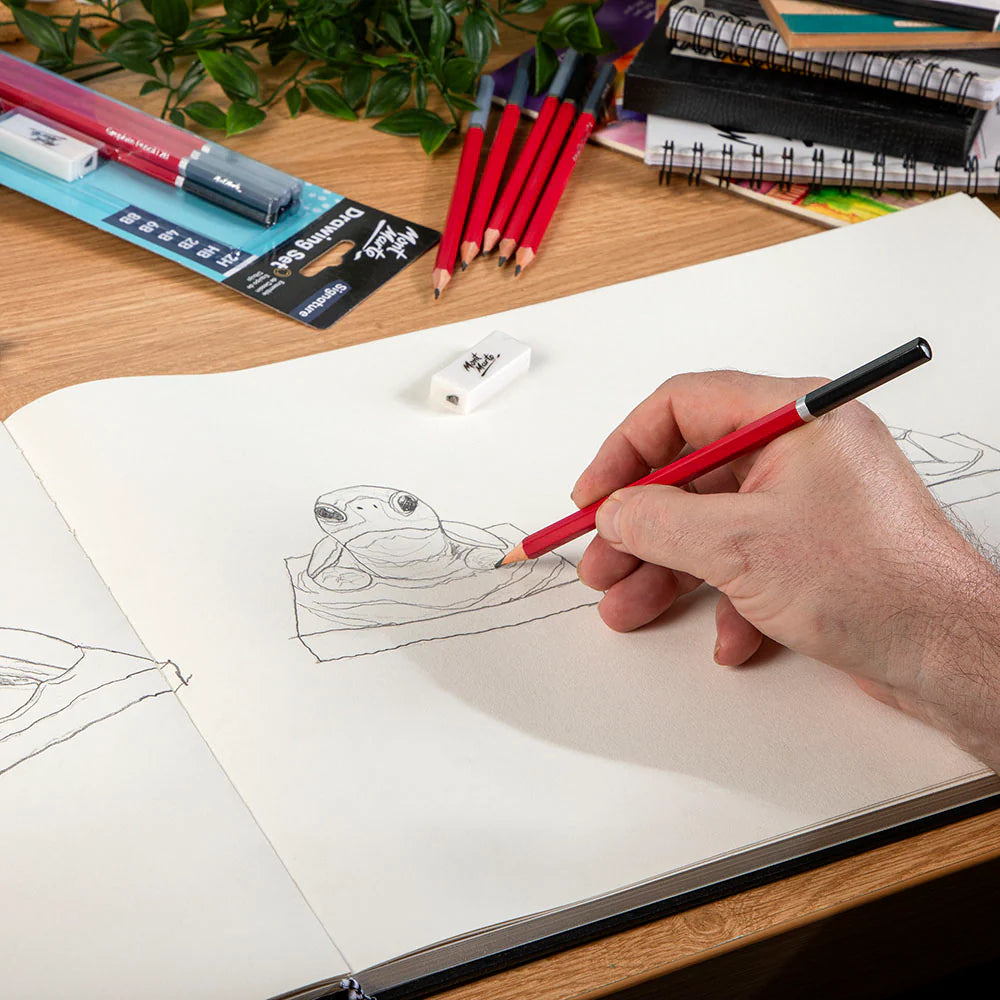 Mont Marte Drawing Set Signature 8pc || اقلام رسم سكتش مونت مارت 8 درجات