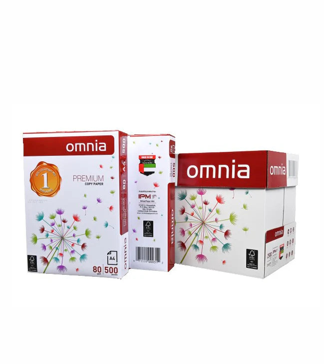 Omniya A4 Paper Carton 5 Packs || كرتون ورق تصوير امنية 5 باكيت