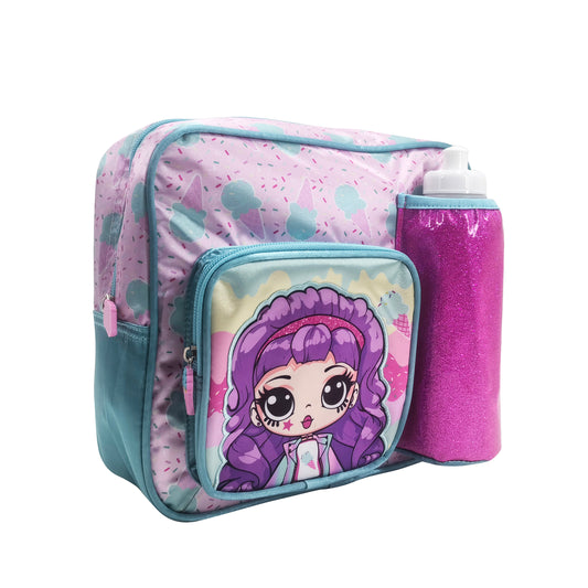 Purple Princess Lunch Bag || جنطة اكل ظهر الاميرة البنفسجية