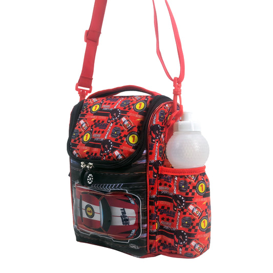 Race Car Sling Lunch Bag || جنطة اكل كتف سيارة السباق