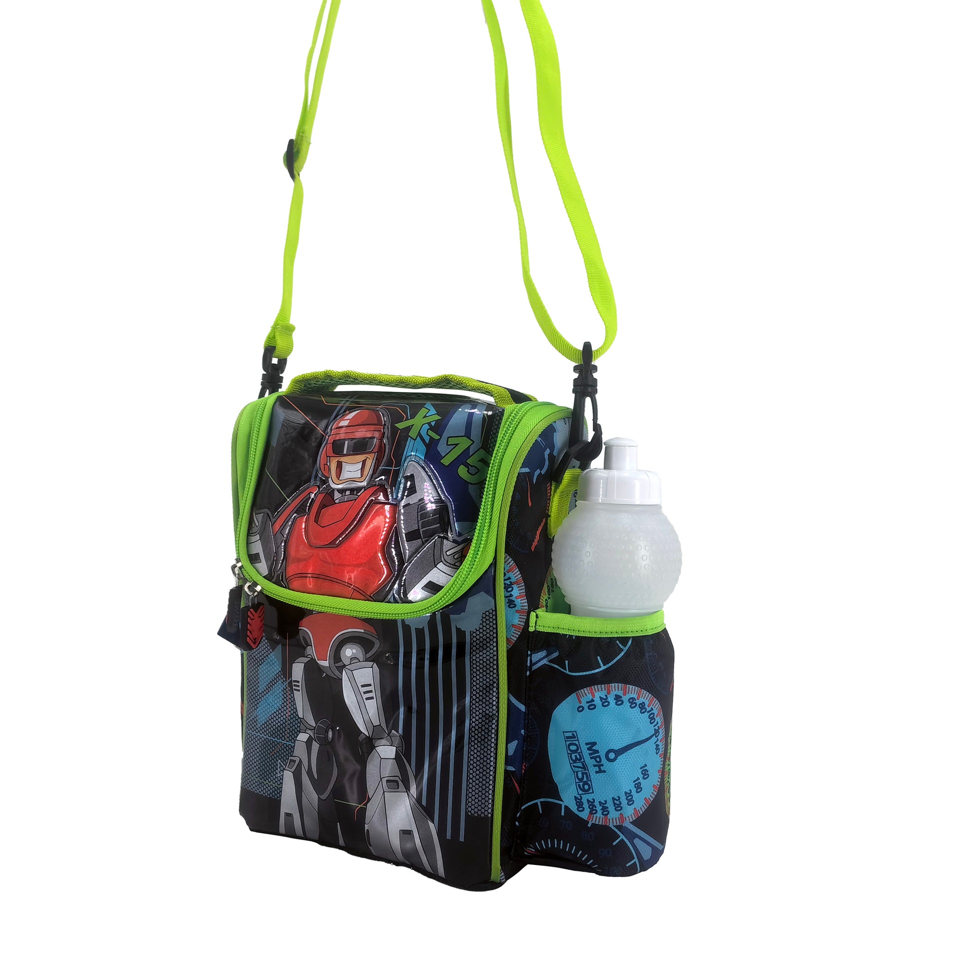 Robot Sling Lunch Bag || جنطة اكل كتف الروبوت 