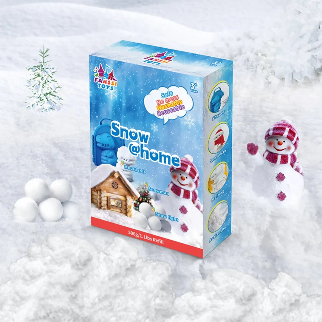Snow Home 500 Gram Refill || لعبة الثلج الصناعي سنو هوم تعبئة 500 جرام