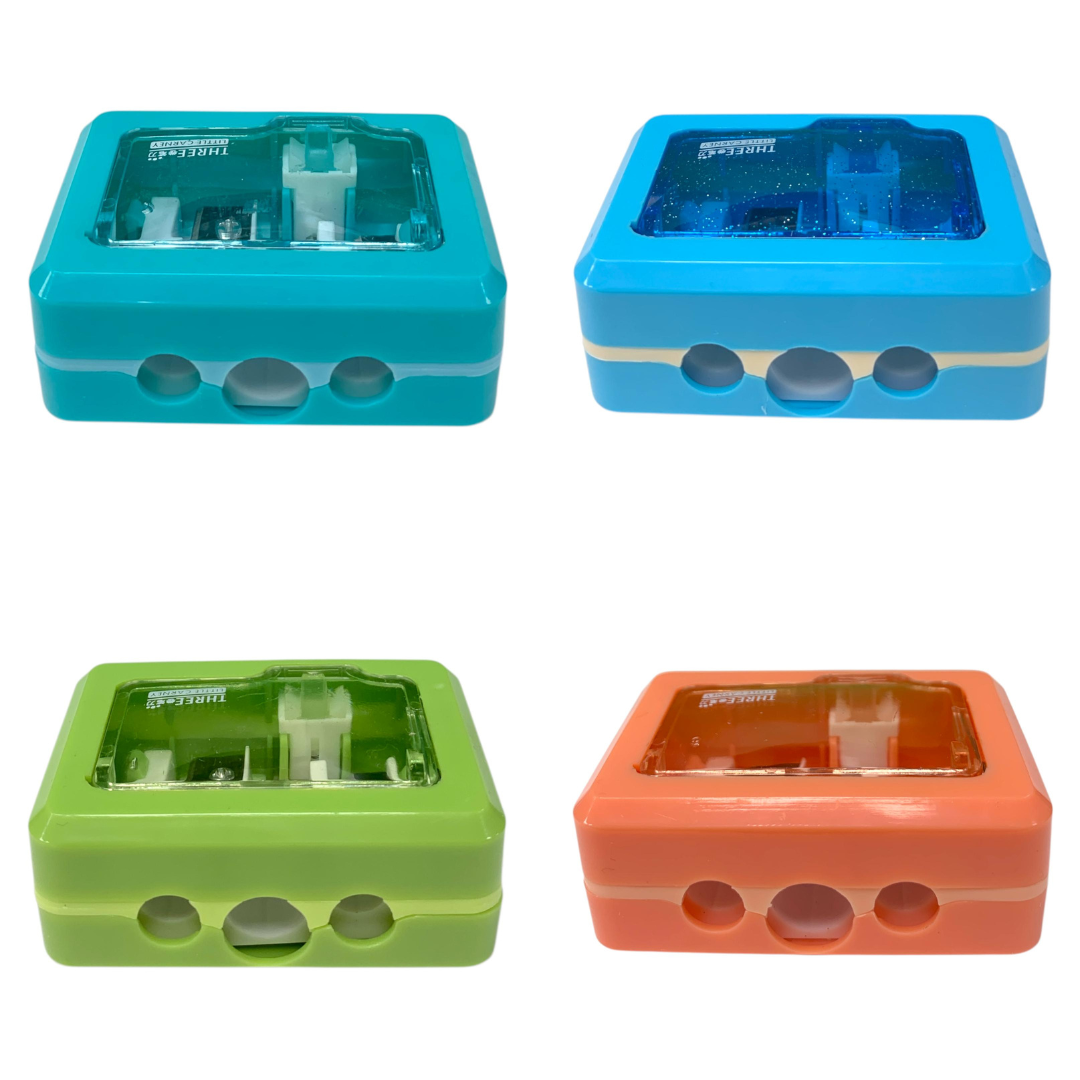 Closed Pencil Sharpener Assorted Colors #1 || براية مغلقة الوان متنوعة #1