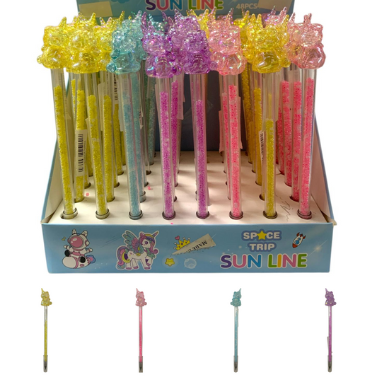 Giveaways Unicorn Pencils Assorted Colors || توزيعات قلم رصاص يونيكورن الوان متنوعة