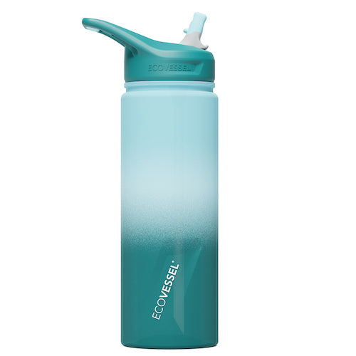 Ecovessel WAVE 24 oz - Forest Horizon Water Bottle