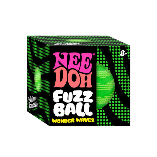 Needoh Fuzz Ball Wonder Waves Green || نيدو فز بول مموج أخضر