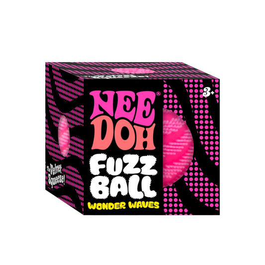 Needoh Fuzz Ball Wonder Waves Pink || نيدو فز بول مموج وردي