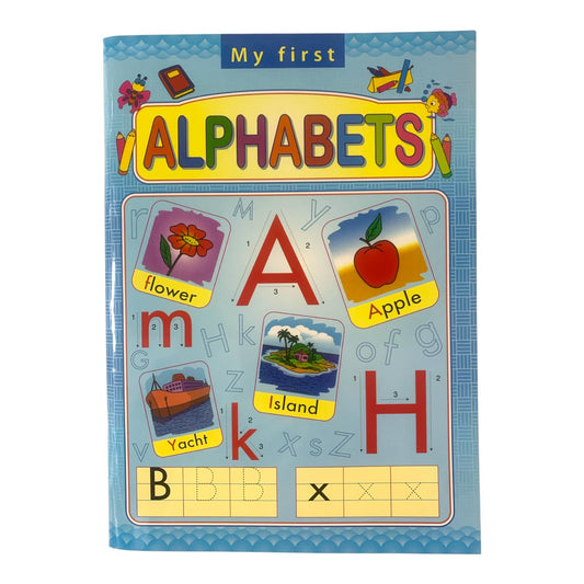 My First Alphabets" Early Learning Book || دفتر حروفي الاولى للاطفال