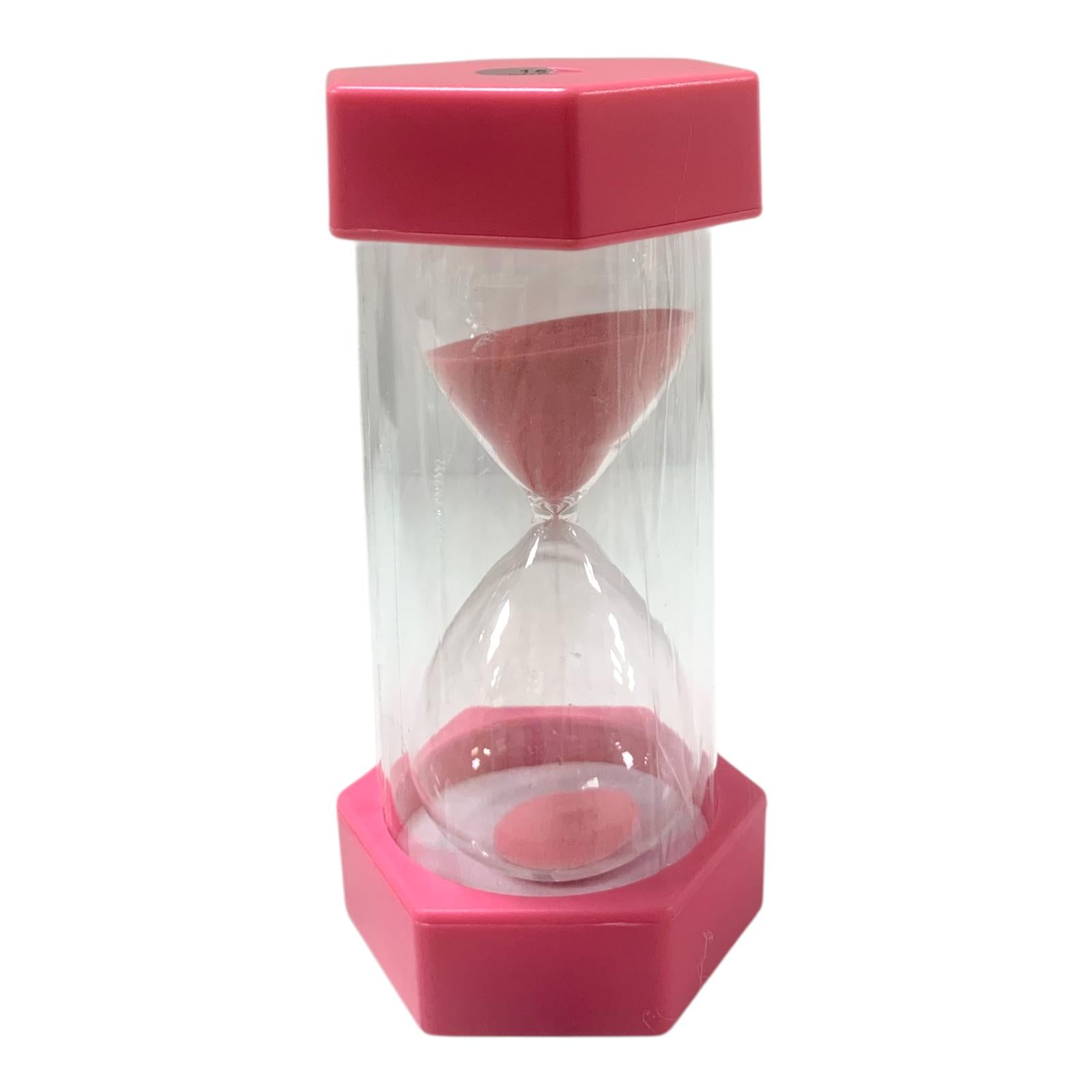 A&T Pink Sand Timer for Tea 15-Minute Hourglass || ساعة رملية اي اند تي 15 دقيقة لون وردي