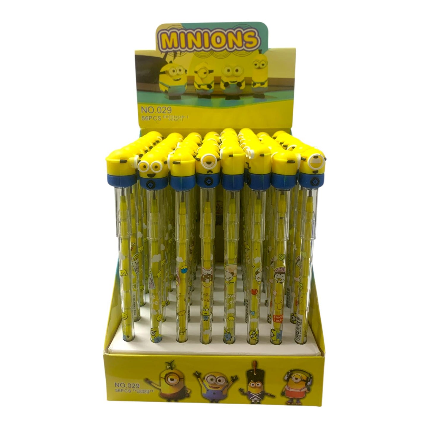 Giveaways Minions Pencil Assorted Colors || توزيعات قلم رصاص مينيونز الوان متنوعة