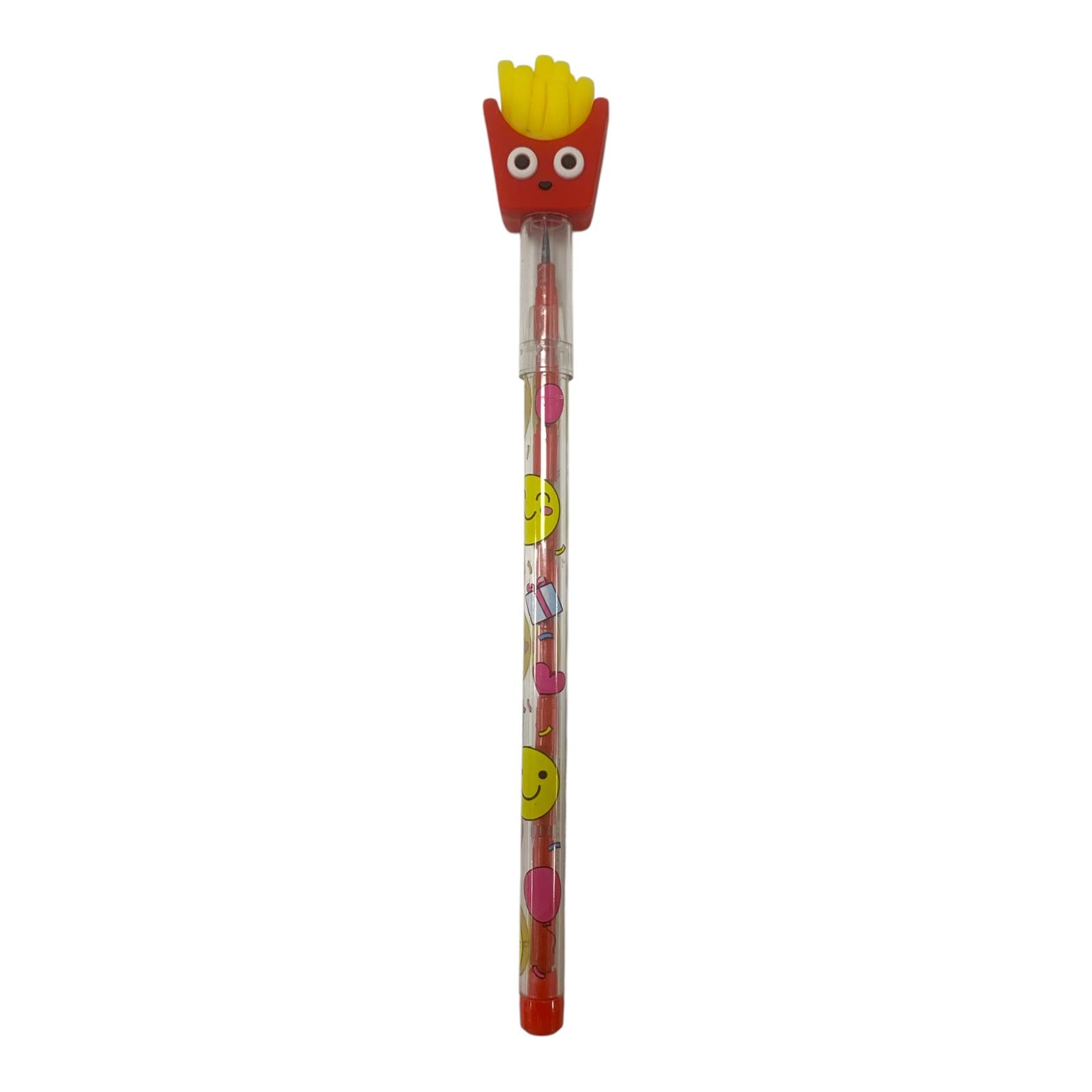 Giveaways Fast Food Pencil Assorted Colors || توزيعات قلم رصاص الوجبات السريعه الوان متنوعة